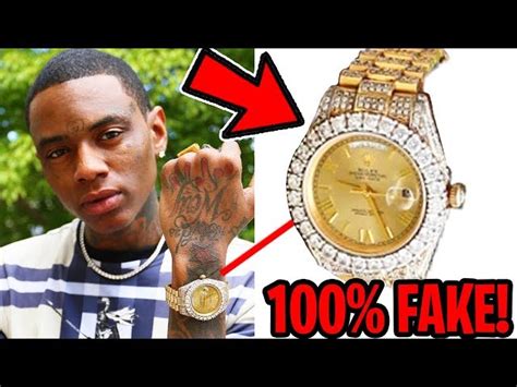 soulja boy fake watch buista|Soulja Boy Accused Of Buying Fake Jewelry; Confronts Accuser .